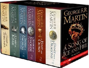 A Song of Ice and Fire – A Game of Thrones 6 Books Set by George R.R. Martin, Genre: Fiction