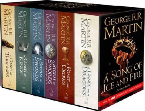 A Song of Ice and Fire – A Game of Thrones 6 Books Set by George R.R. Martin, Genre: Fiction