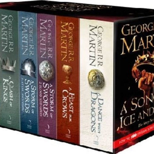 A Song of Ice and Fire – A Game of Thrones 6 Books Set by George R.R. Martin, Genre: Fiction