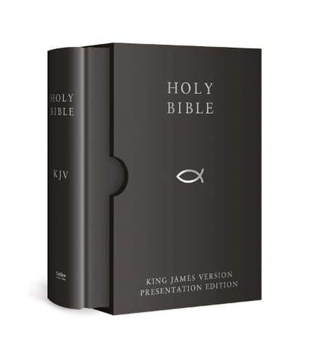 HOLY BIBLE: King James Version (KJV) Black Presentation Edition   by Collins UK, Genre: Nonfiction