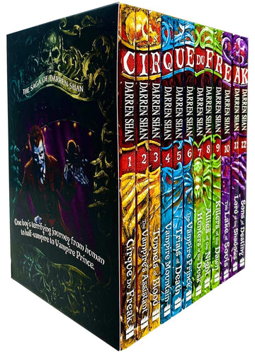 Cirque du Freak Series 12 Books by Darren Shan, Genre: Fiction