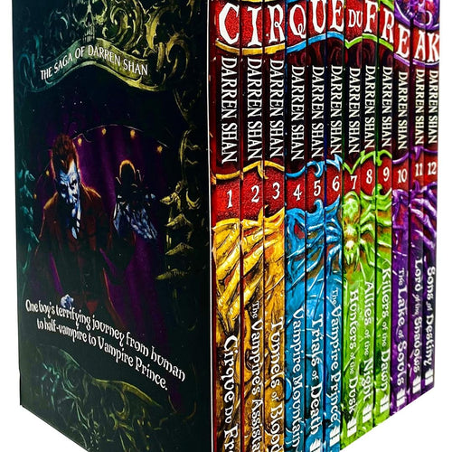 Cirque du Freak Series 12 Books by Darren Shan, Genre: Fiction