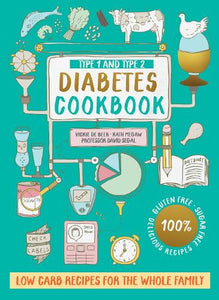 Type 1 and Type 2 Diabetes Cookbook: Low Carb Recipes for the Whole Family   by Vickie De Beer, Genre: Nonfiction