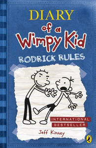 wimpy kid "rodrick rules" by jeff kinney, Genre: Fiction