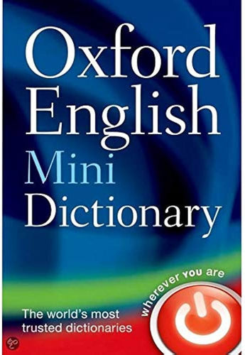 Oxford English Mini Dictionary 8th Edition by Oxford Dictionaries, Genre: Nonfiction