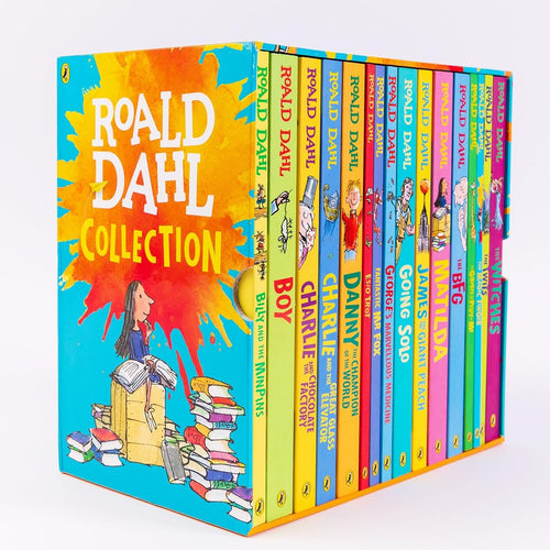 Roald Dahl Box Set 16 Books by Roald Dahl , Genre: Fiction