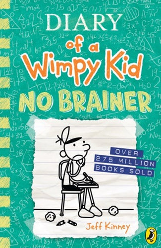 Diary of a Wimpy Kid: No Brainer (Book 18) by Jeff Kinney, Genre: Fiction