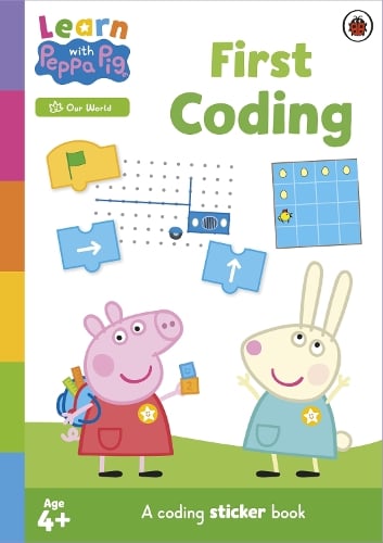 Learn with Peppa: First Coding sticker activity book by Peppa Pig, Genre: Nonfiction