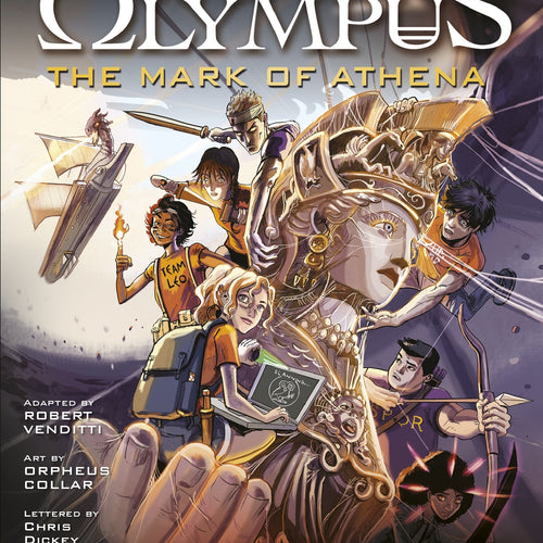 The Mark of Athena: The Graphic Novel by Rick Riordan,Orpheus Collar , Genre: Fiction