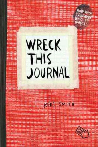 Wreck This Journal (Red) by Keri Smith, Genre: Journal