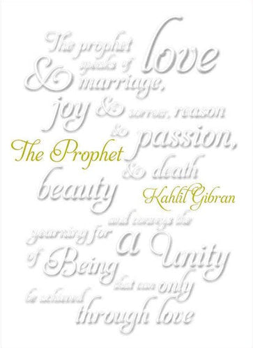 Prophet by Khalil Gibran, Genre: Poetry