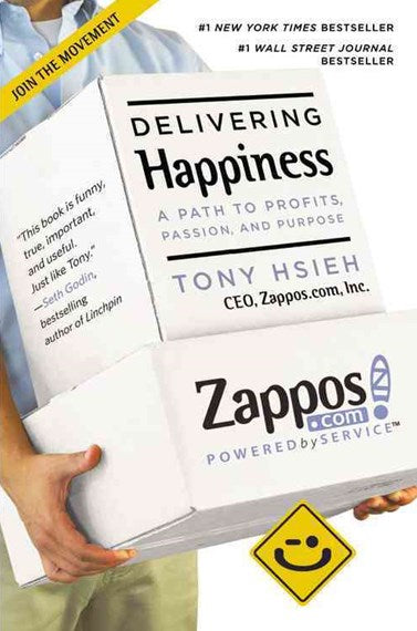 Delivering Happiness : A Path To Profits, Passion And Purpose by Tony Hsieh, Genre: Nonfiction