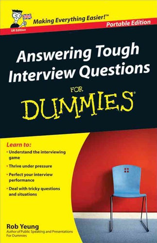 Answering Tough Interview Questions For Dummies by Rob Yeung, Genre: Nonfiction