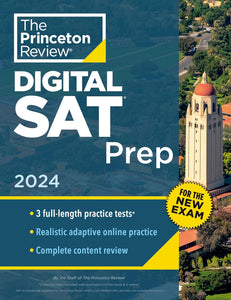 Princeton Review Digital SAT Prep, 2024 by The Princeton Review, Genre: Nonfiction