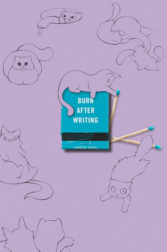 Burn After Writing (Purple With Cats) by Sharon Jones, Genre: Journal