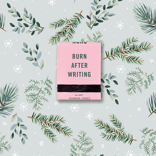 Burn After Writing (Winter Leaves) by Sharon Jones, Genre: Journal