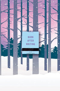 Burn After Writing (Snowy Forest) by Sharon Jones, Genre: Journal