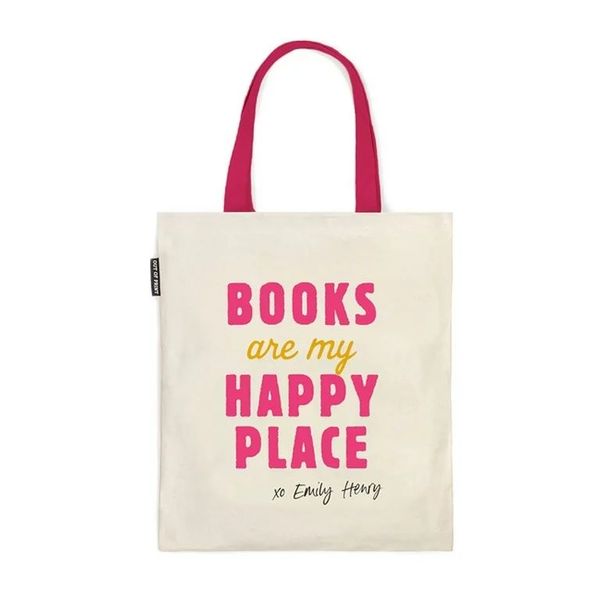 Emily Henry: Happy Place Tote Bag by Out of Print Merch, Genre: Bag