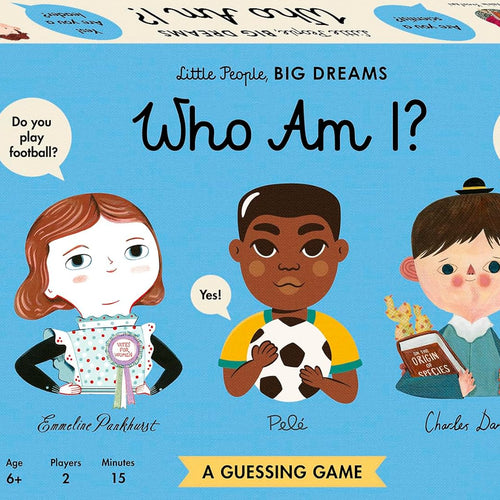 Little People, BIG DREAMS Who Am I? Guessing Game by Maria Isabel Sanchez Vegara, Genre: Game