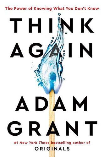 Think Again by Adam Grant, Genre: Nonfiction