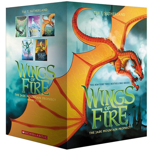 Wings Of Fire The Jade Mountain Prophecy (Box Set) by Tui T. Sutherland, Genre: Fiction