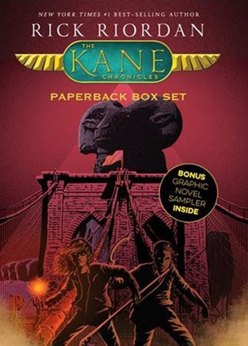 Kane Chronicles, The Paperback Box Set-The Kane Chronicles Box Set with Graphic Novel Sampler by Rick Riordan, Genre: Fiction