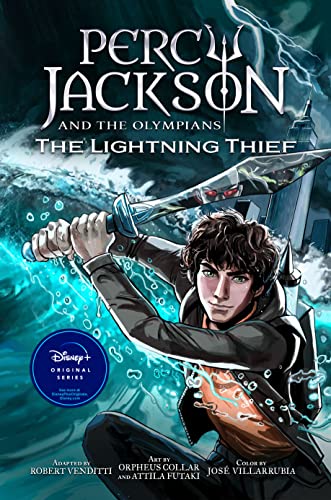 Percy Jackson and the Olympians The Lightning Thief The Graphic Novel by Rick Riordan, Genre: Comics