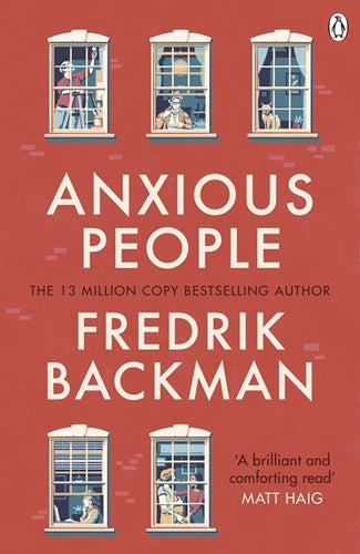 Anxious People by Fredrik Backman, Genre: Fiction