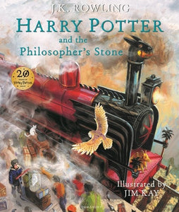 Harry Potter and the Philosopher's Stone : Illustrated Edition by J.K. Rowling, Genre: Fiction