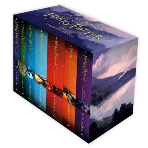 Harry Potter Box Set: The Complete Collection (Children'S Paperback) by J. K. Rowling, Genre: Fiction