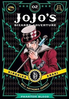 JoJo's Bizarre Adventure: Part 1--Phantom Blood, Vol. 2 by Hirohiko Araki, Genre: Comics