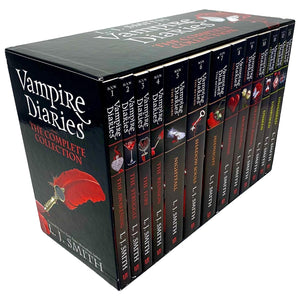 Vampire Diaries The Complete Collection Books 1 - 13 Box Set by L. J. Smith, Genre: Fiction