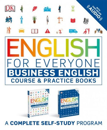 English for Everyone Slipcase: Business English Box Set : Course and Practice Books-A Complete Self-Study Program by DK, Genre: Nonfiction