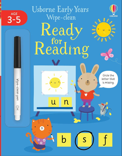 Early Years Wipe-Clean Ready for Reading by Jessica Greenwell, Genre: Nonfiction