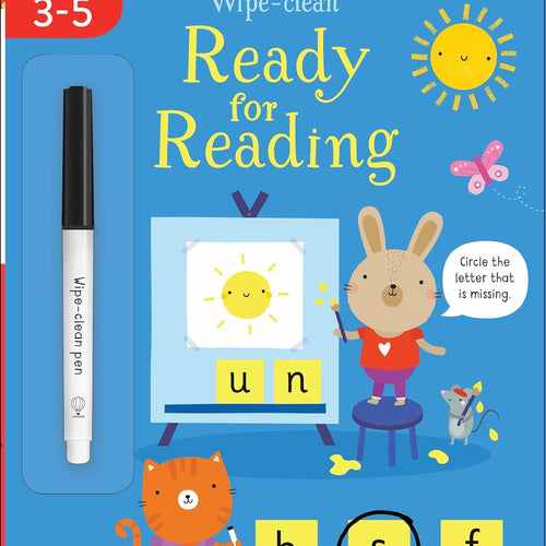 Early Years Wipe-Clean Ready for Reading by Jessica Greenwell, Genre: Nonfiction