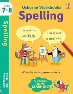 Usborne Workbooks Spelling 7-8 by Jane Bingham, Genre: Nonfiction