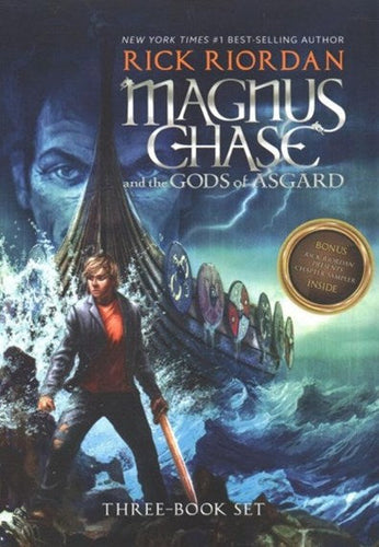 Magnus Chase and the Gods of Asgard Paperback Box Set by Rick Riordan, Genre: Fiction
