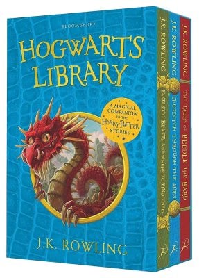 Hogwarts library box sale