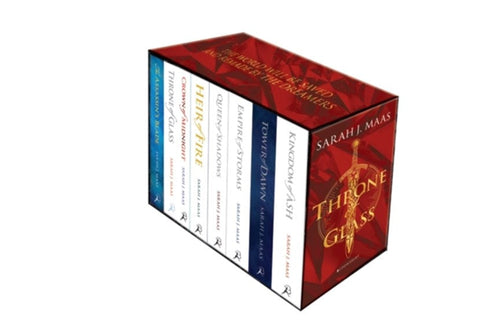 Throne of Glass Paperback Box Set by Sarah J. Maas, Genre: Fiction