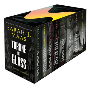 Throne of Glass Box Set (Paperback) ADULT by Sarah J Maas, Genre: Fiction