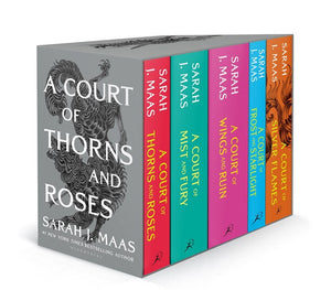 A Court of Thorn and Roses PB Box set by Sarah J Maas, Genre: Fiction