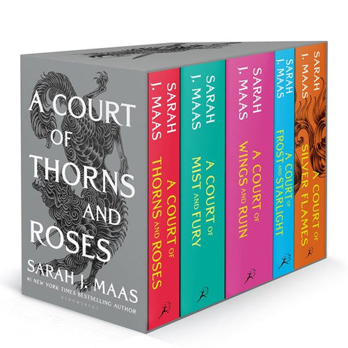 A Court of Thorn and Roses PB Box set by Sarah J Maas, Genre: Fiction