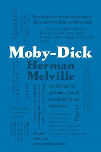 Moby-Dick (Word Cloud Classics) by Herman Melville, Genre: Fiction