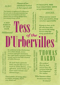 Tess of the D'Urbervilles - Word Cloud Classics   by Thomas Hardy, Genre: Fiction