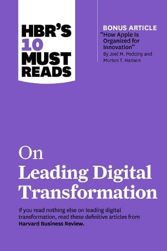 HBR s 10 Must Reads on Leading Digital Transformation by Harvard Business Review, Genre: Nonfiction