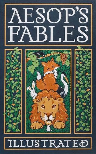 Aesop's Fables Illustrated (Leather-bound Classics) by Aesop, Genre: Fiction