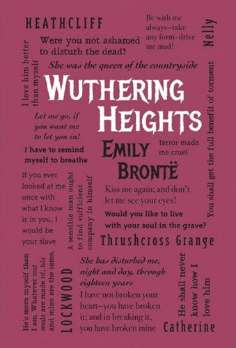 Wuthering Heights by Emily Bronte, Genre: Fiction