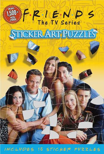 Friends Sticker Art Puzzles - Sticker Art Puzzles   by Editors of Thunder Bay Press, Genre: Game