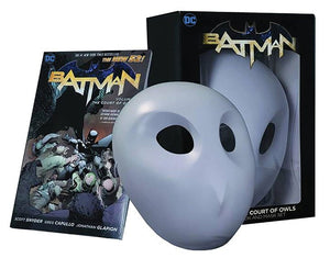 Batman: The Court of Owls Mask and Book Set by Scott Snyder, Greg Capullo, Genre: Comics