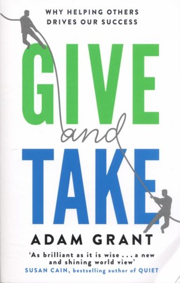 Give And Take by Adam Grant, Genre: Nonfiction